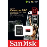 Sandisk Extreme Pro 32GB microSDHC memorijska kartica + adapter, Class 10, UHS-I (173427)