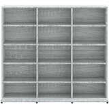 Ormarić za CD-ove boja hrasta 100x23x89,5 cm konstruirano drvo | shoptok.hr