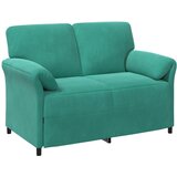 SOFA za dvije osobe Tirkizna 138 x 83 x 95 cm Baršun | shoptok.hr