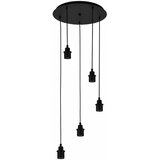 Eglo Napojni kabl WRINGTON 5xE27/60W/230V crna Cene
