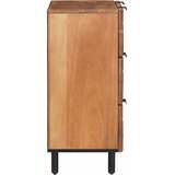  Kreveta 2 pcs Fin&amp;scaron; acacije smeđa 60 x 33 x 75 cm Slike
