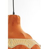 Light & Living Oranžna viseča svetilka s tekstilnim senčilom ø 40 cm Mizia – | Shoptok.si