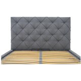 Scandic Siva oblazinjena zakonska postelja s prostorom za shranjevanje z letvenim dnom 180x200 cm Bee – | Shoptok.si