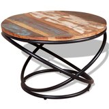 The Living Store Klubska mizica trden predelan les 60x60x40 cm - Klubska Mizica, (21574346) Cene