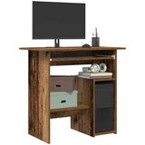 Maison Chic Pisalna miza - pisarniška miza - Računalniška miza starinski les 80x45x74 cm inženirski les, (21785736) | Shoptok.si