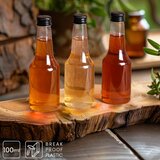 BELLE VOUS 48x mini plastenka s črnim pokrovčkom in lijakom 100ml | Shoptok.si