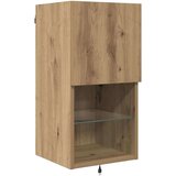 TV stenske enote z LED lučmi Umetni hrast Konstruiran les, (5000112824) | Shoptok.si