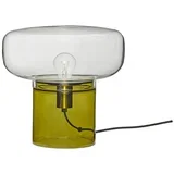 stolna lampa od zelenog stakla crave