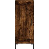  Visoka komoda dimljeni hrast 34 5x34x180cm konstruiranog drva | shoptok.hr