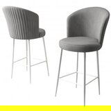 Hanah home set 2 barske stolice fora grey white | ePonuda.com