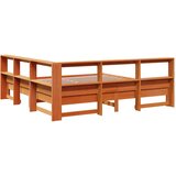  Krevet s regalom za knjige bez madraca 180x200 cm od borovine | shoptok.hr