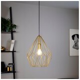 Eglo visilica Carlton, 1 x E27, zlatna, 31 cm, 49933 | shoptok.hr