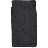 Zone Črna frotirna bombažna brisača 50x100 cm Time – | Shoptok.si