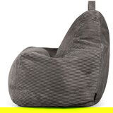 SLOWDOWN Rjava vreča za sedenje iz rebrastega žameta Play Amuse – | Shoptok.si