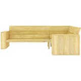  Kutna vrtna klupa 239 cm od impregnirane borovine | Eponuda.com