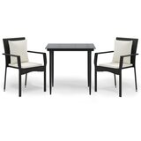  3-dijelni vrtni blagovaonski set - od poliratana | shoptok.hr