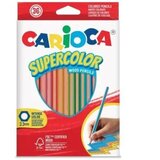 Carioca 36-delni komplet barvnih svinčnikov trikotne oblike SuperColor - | Shoptok.si