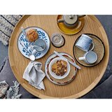 Bloomingville Okrogla mizica v hrastovem dekorju v naravni barvi ø 74 cm Luana – | Shoptok.si
