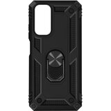 AVIZAR Ovitek za Xiaomi Redmi Note 11 / Note 11s, ultra trden dvomaterial s podpornim obrocem - crn, (20632030) | Shoptok.si