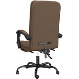  Uredski naslonjač od tkanine smeđi | shoptok.hr
