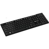 Canyon 2.4GHZ wireless keyboard UK&US 2 in 1 layout (black) ( CNS-HKBW2-UKUS ) cene