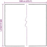CERADA s rupama *Transparent*an 6 x 12 m Polietilen - 6 x 12 m | shoptok.hr