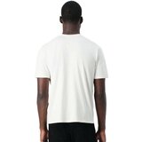 Napapijri S Badge T-Shirt White Heron Bijela | shoptok.hr