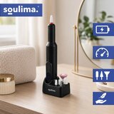 Soulima 27229 bežična električna brusilica za nokte 18.000 o/min, USB-C, 6 nastavaka Slike