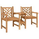  Vrtne vanjske stolice 152 x 63 x 89 cm Čvrsto teak drvo | Eponuda.ba