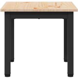  Stolić za kavu Prirodna 40 x 40 x 36 cm Čvrsto borovo drvo | shoptok.hr