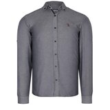 Dewberry G674 MEN'S SHIRT-SMOKED Cene