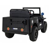  Otroški avto na akumulator Retro Military 4x4 - črni | Shoptok.si