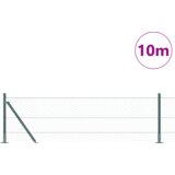 vidaXL heksagonalna ograda Zelena 0.6x10 m Čelik | shoptok.hr