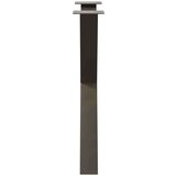  Noge jedilne mize v obliki črke X 3 kosa 70x(72-73) cm jeklo, (21828583) | Shoptok.si