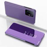  Etui/ovitek s prednjim steklom za Xiaomi 11T (Pro) | Modro vijoličen | Shoptok.si