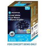 Aigostar LED solarni božićni niz 500xLED/8 funkcija 52 m IP65 hladna bela 1200 mAh | Eponuda.com