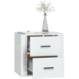 Maison Chic Zidni noćni ormarić bijeli visokog sjaja 50 x 36 x 47 cm | shoptok.hr