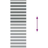 vidaXL Zebra senčilo temno sivo 90x230 cm tkanina širina 85,9 cm | Shoptok.si