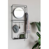 White Label Črn jeklen set za hodnik Duco – | Shoptok.si