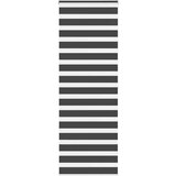 vidaXL Zavjesa zebra crna 85x200 cm širina tkanine 80,9 cm poliester | shoptok.hr