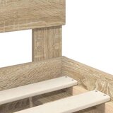  Konstrukcija postelje z vzglavjem Sonoma hrast 150 x 200 cm, (5000103776) | Shoptok.si