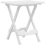 vidaXL Sklopivi vrtni stol 45,5 x 38,5 x 50 cm bijeli Cijene