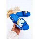 Kesi Children's foam slippers Dinosaur Blue Dario Cene