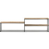Maison Chic TV omarica - TV stojalo - Televizijska omarica 180x30x50 cm robusten mangov les, (21699299) Cene