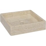  Umivaonik krem 40 x 40 x 10 cm mramorni Cene