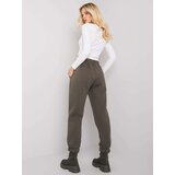 RELEVANCE Sweatpants-RV-DR-7275.24P-dark khaki | Shoptok.si