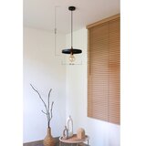  Duolla - Visilica na sajli IRONLINE 1xE27/15W/230V prečnik 30 cm crna/bakarna | Eponuda.com
