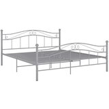  Za krevet sivi metalni 140 x 200 cm | shoptok.hr