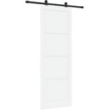  Klizna vrata ORKDAL Bijela 83 x 232 cm Masivna borovina | shoptok.hr