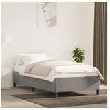  Za krevet svjetlosivi 80x200 cm baršunasti | shoptok.hr